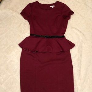NY & Co Business Dress, Deep Red